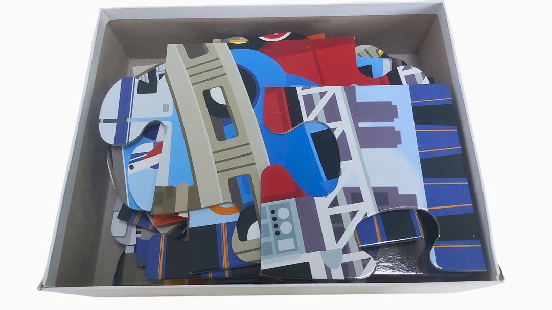Traffic Jam Jumbo Jigsaw Floor Puzzle 24 pcs