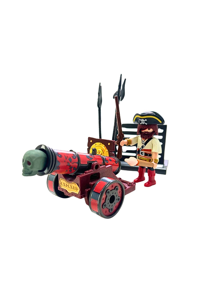 Red Interactive Cannon with Buccaneer