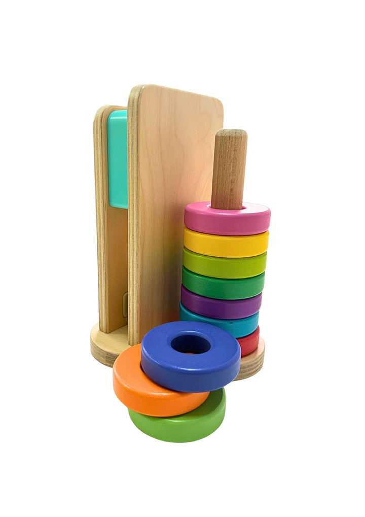 Wooden Stack And Slot