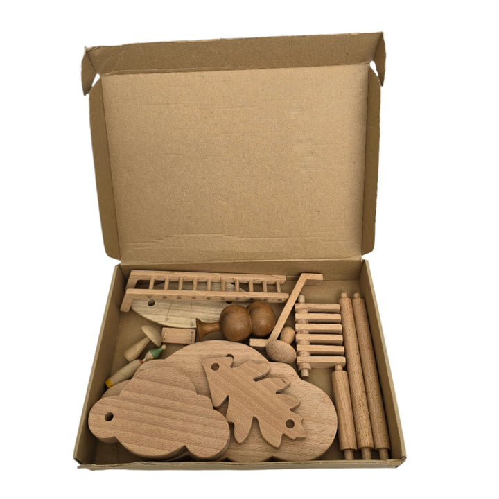 Hersin Means Made By Hand, Wooden Tree House Play Set, This handmade wooden playground/ treehouse is handcrafted with great care in our workshop in Kalamata, Greece . We use natural solid hardwood, such as beech, iroko olive wood and ash. A beautiful open ended toy for kids of all ages to play with. Employ your creativity and imagination. Use available pieces to create your own little worlds and invent amazing stories. Feel closer to nature with the environmentally friendly materials used.