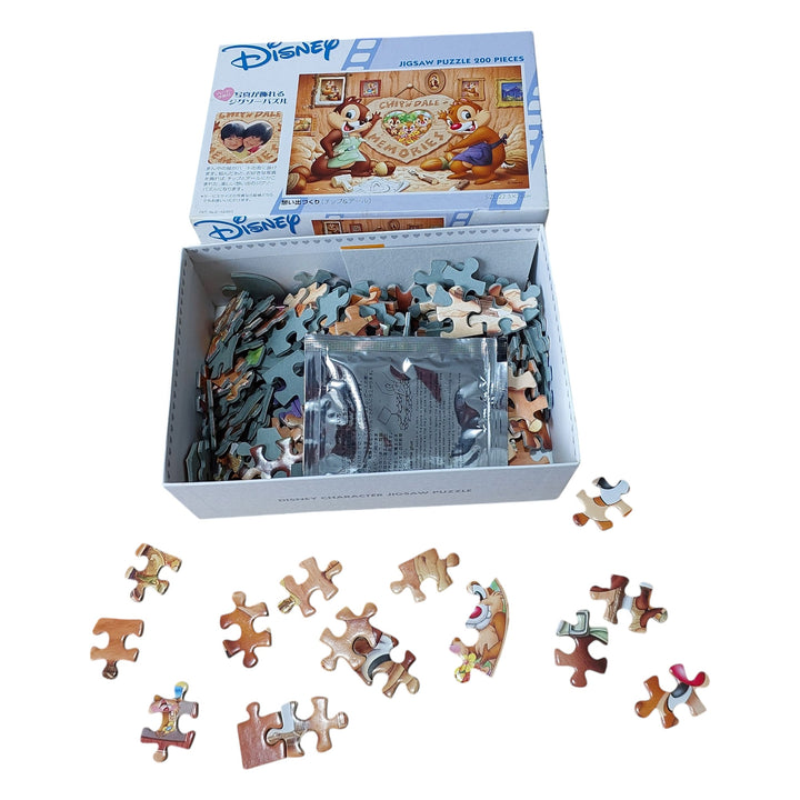 Disney Chip N Dale Jigsaw 200 Pieces Puzzle