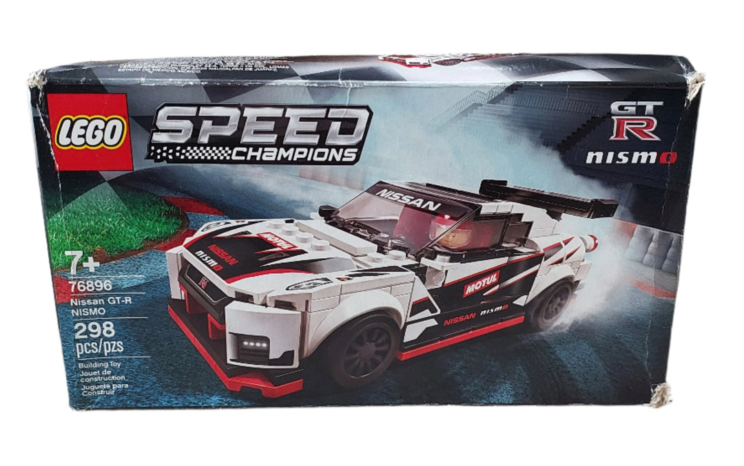 Lego, A rare chance to own an authentically detailed LEGO replica of the legendary Nissan GT-R NISMO! With a buildable Nissan GT-R NISMO and 1 collectible minifigure in a Nissan racing suit, this model car kit will captivate both kids and car fans, inspiring them to independent play and letting them stage races with friends! The mini version of the Nissan GT-R NISMO can be built and displayed or used to race against other LEGO Speed Champions cars.