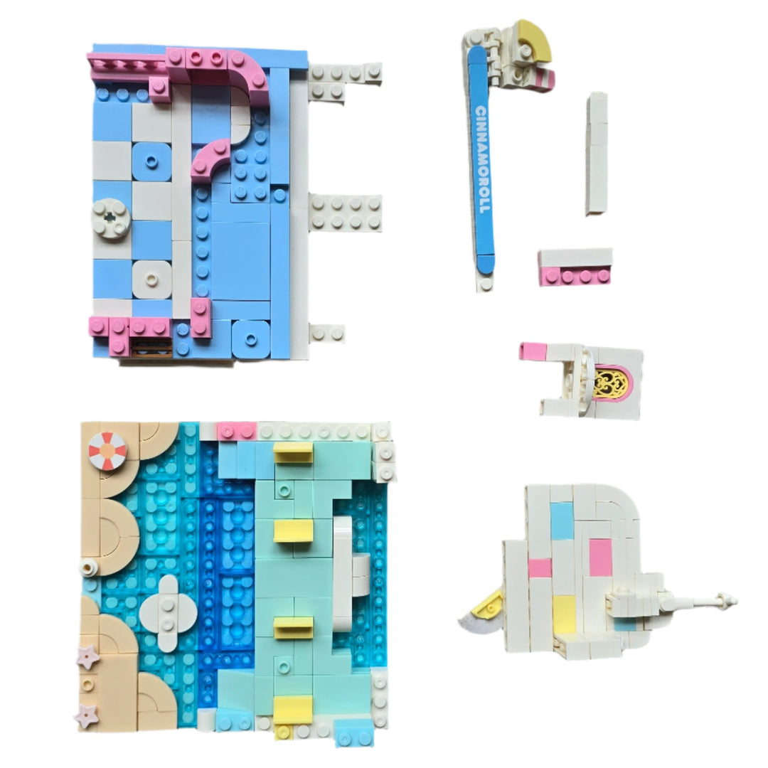 Play Nation, Are you ready for the ultimate summer adventure? Join Cinammonroll in the wave pool cafe as you help out to make dishes for customers! This toy will entertain kids and delight them for hours on end!