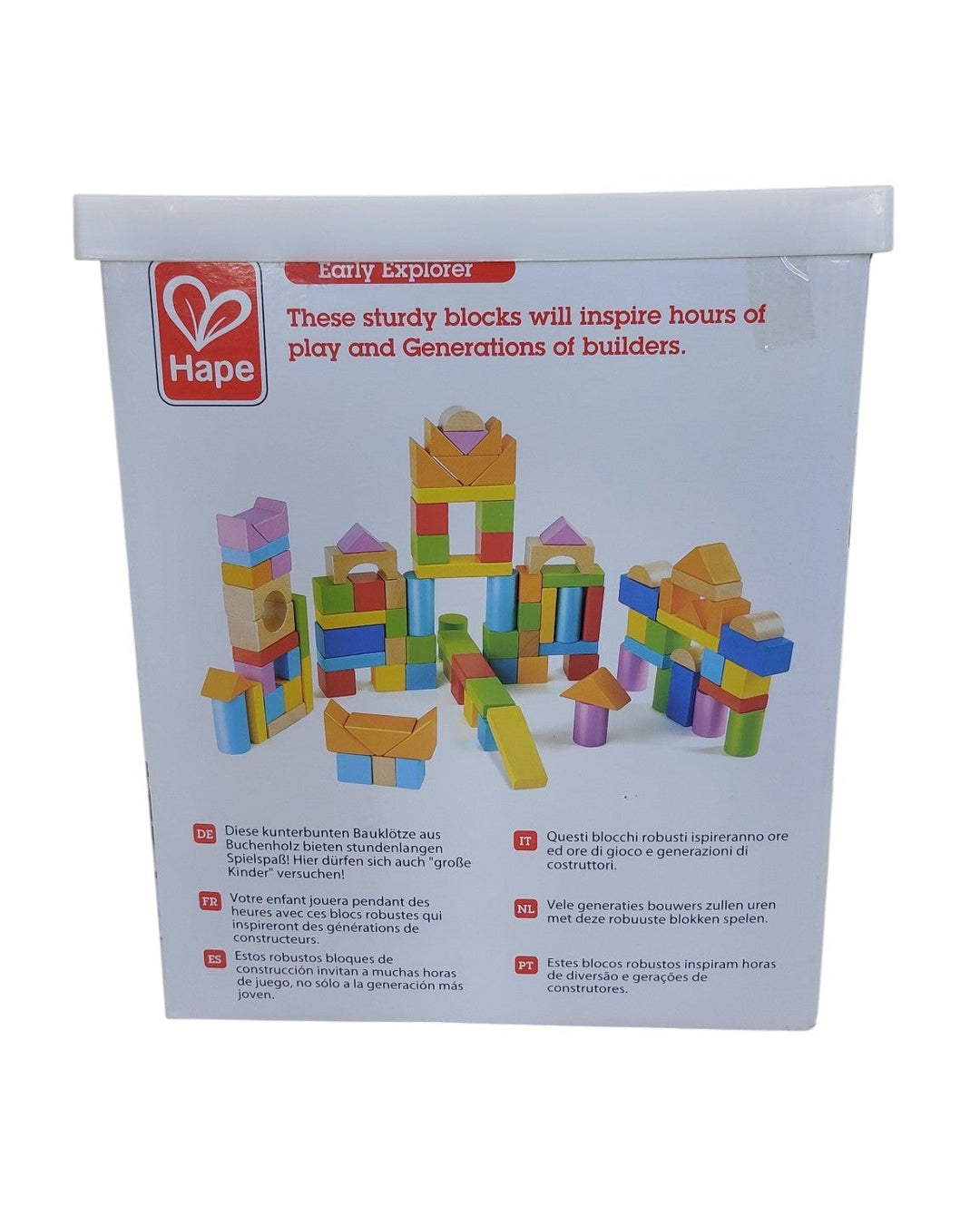 Wonderful Beech Blocks Set 101 pcs