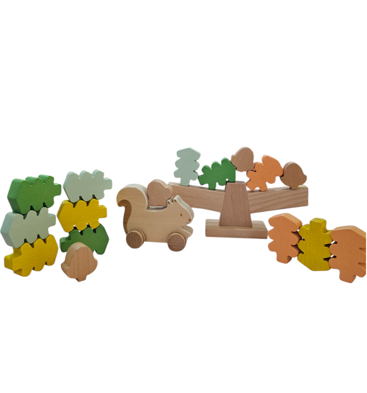 Stacking Wood Tree Set