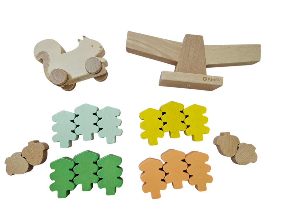 Stacking Wood Tree Set