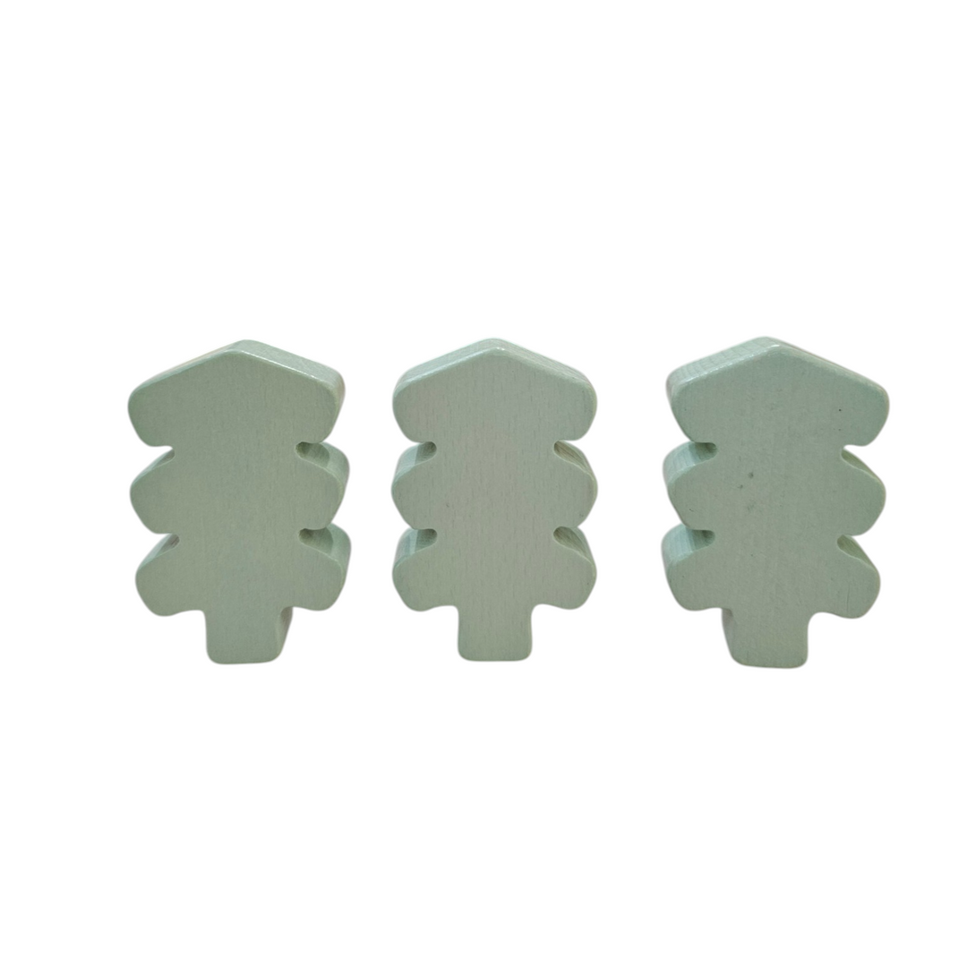 Stacking Wood Tree Set