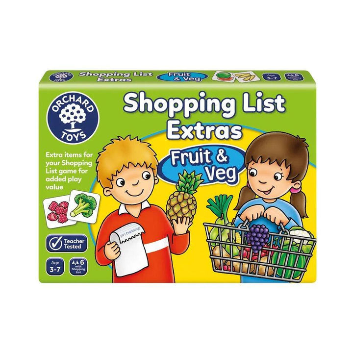 Shopping List Extras - Fruit & Veg