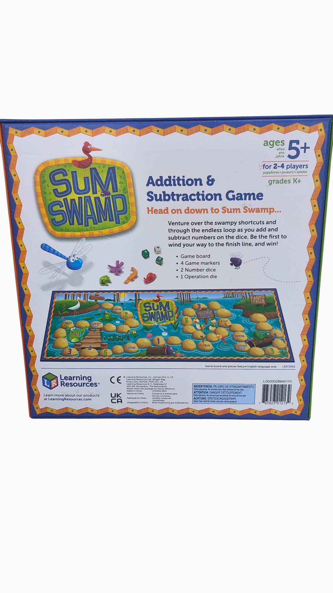 Sum Swamp Addition & Subtraction Game