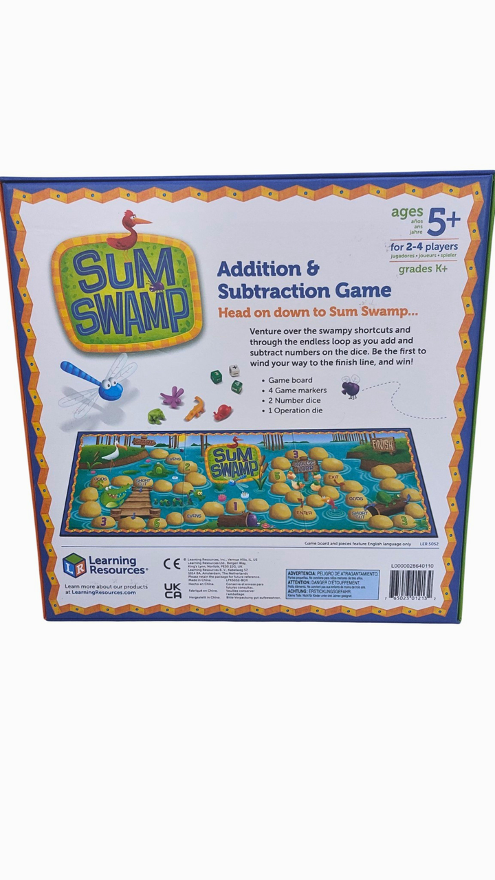 Sum Swamp Addition & Subtraction Game