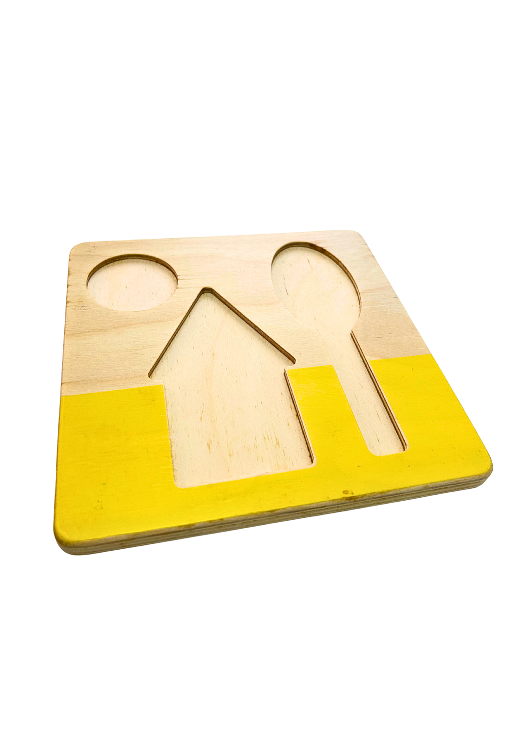 Double-Sided Sunny Day Puzzle (Part of Lovevery Helper Play Kit)