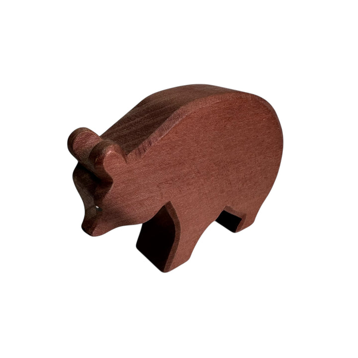 Holztiger Bear eating