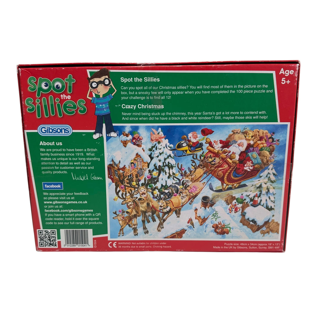 Crazy Christmas - Spot the Sillies 100 pcs