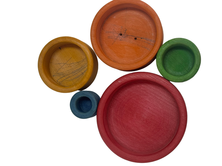 Grimm's Colourful Set Of Bowls