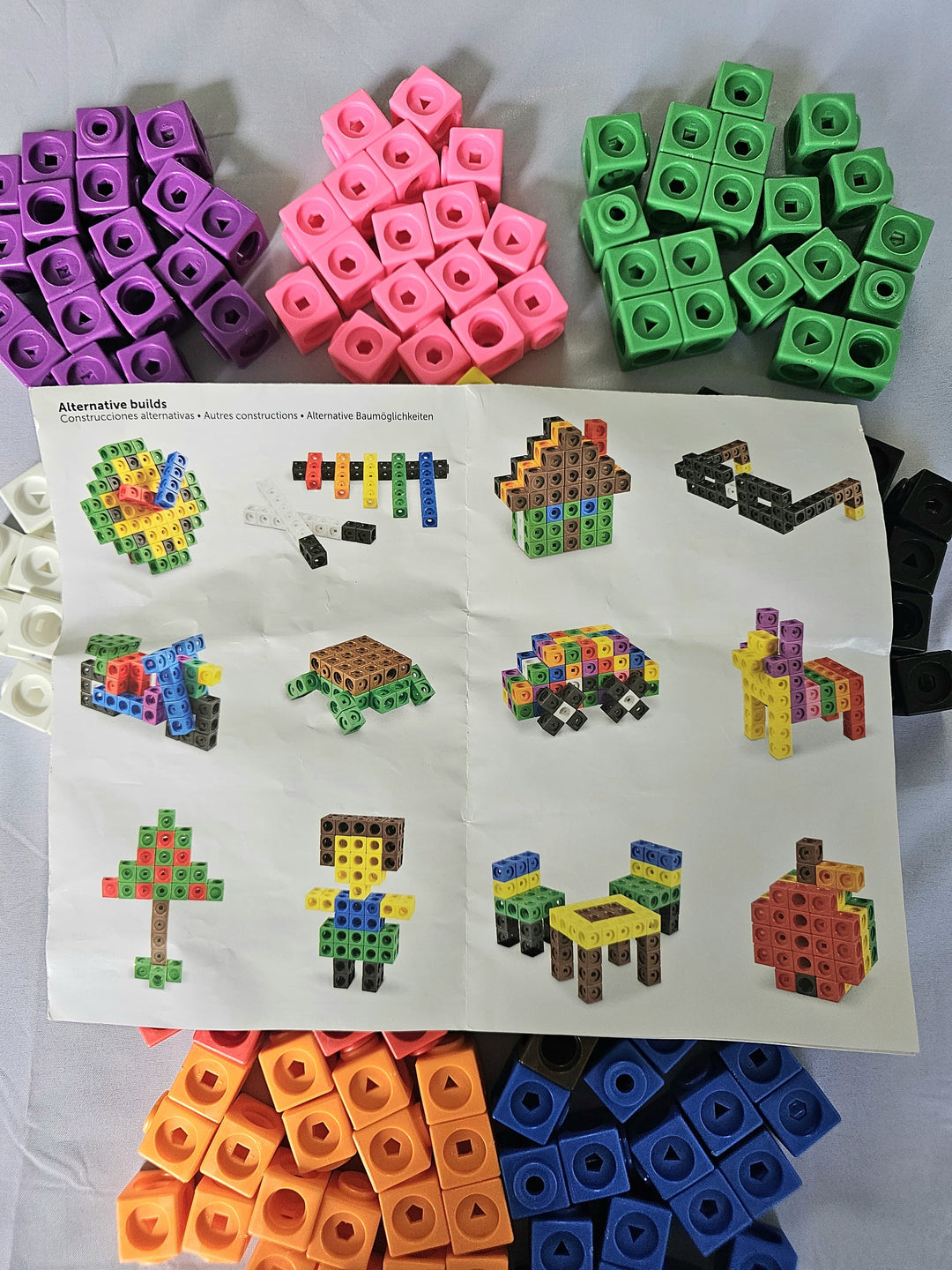 MathLink Cubes (Big Builder 172 pcs)