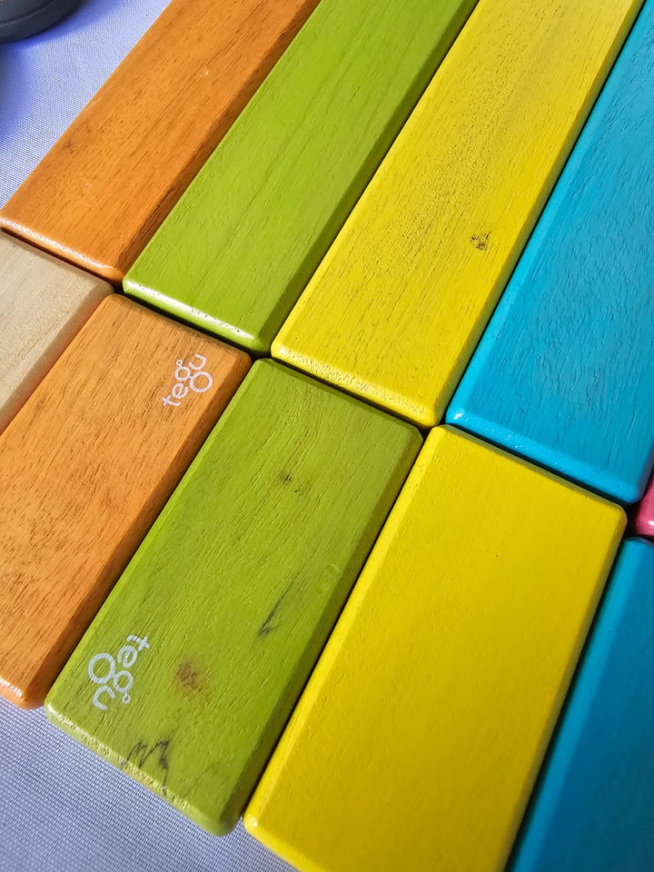 Classics Magnetic Wooden Block 42 pcs set