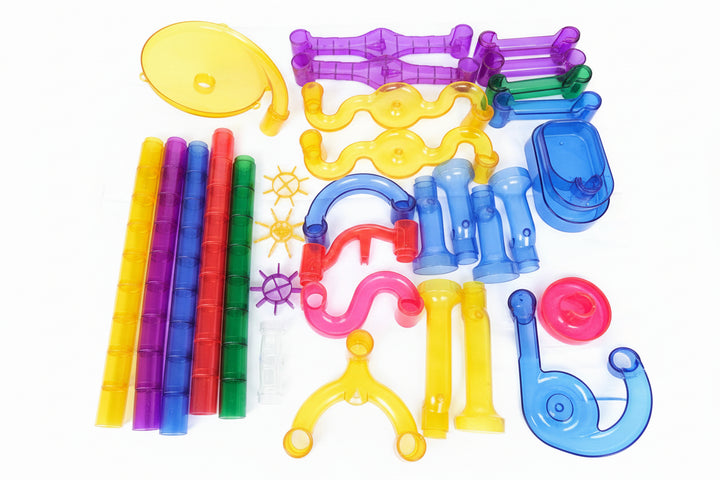 Glow-in-the-Dark Marble Run