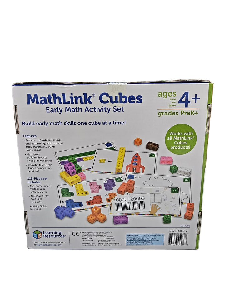 MathLink Cubes - Early Math Activity Set