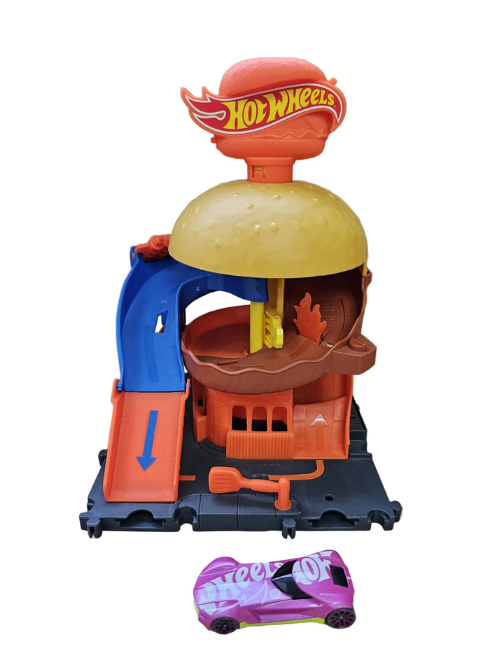 Hot Wheels City Burger Drive-thru Set