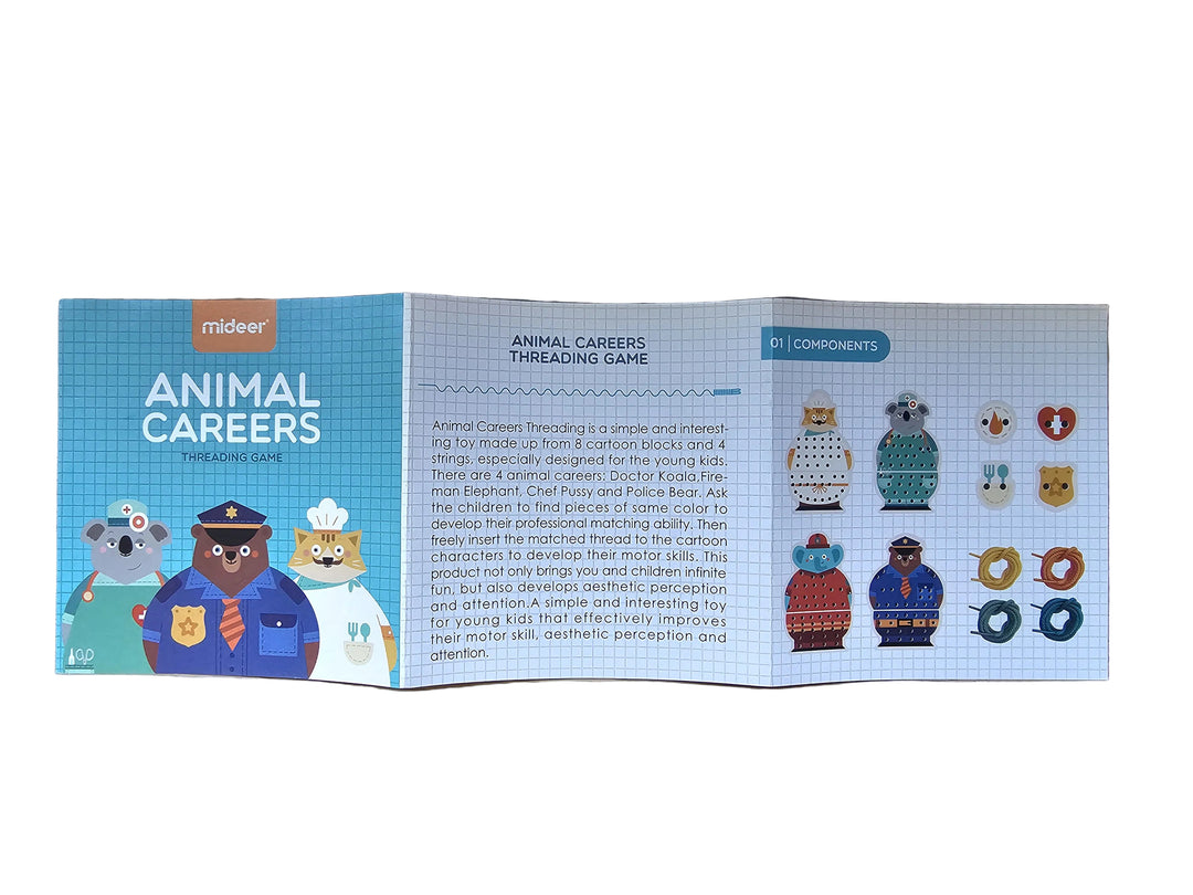 Animal Careers Threading Game