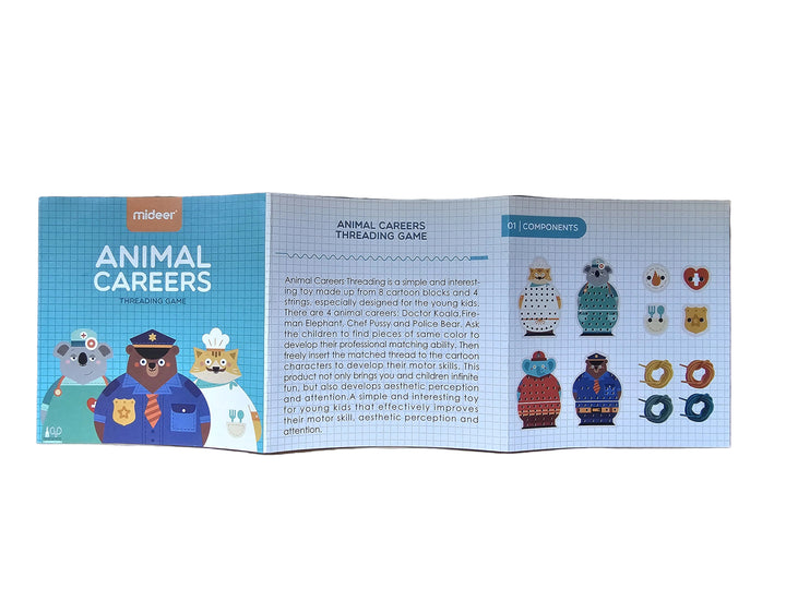 Animal Careers Threading Game