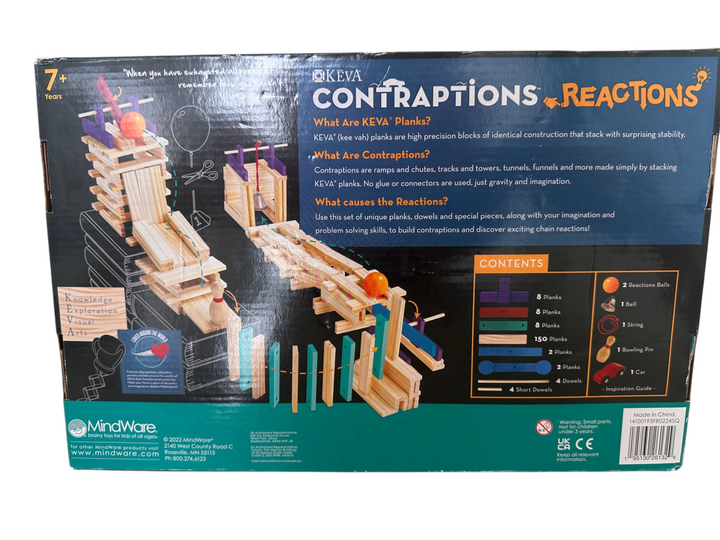 KEVA Contraptions Reactions