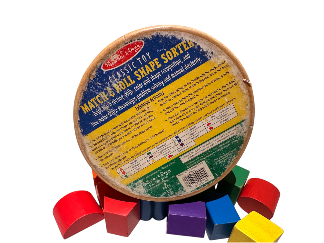 Match & Roll Shape Sorter