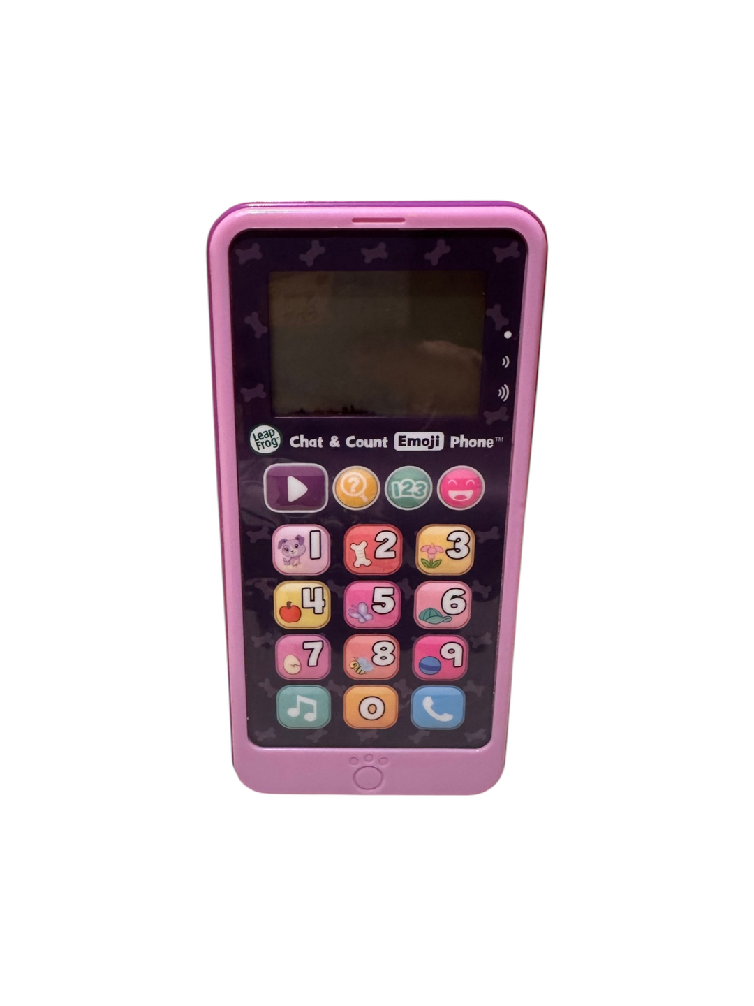 Chat & Count Emoji Phone – Violet