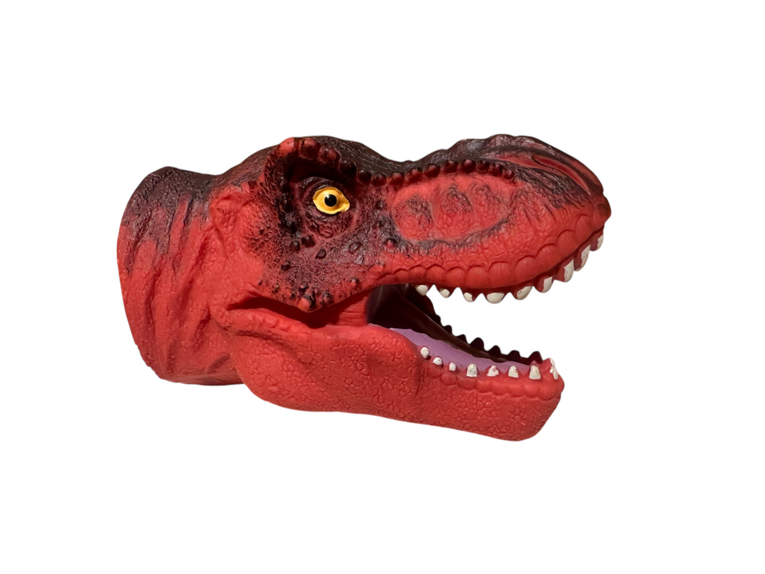 T-Rex Hand Puppet – Red