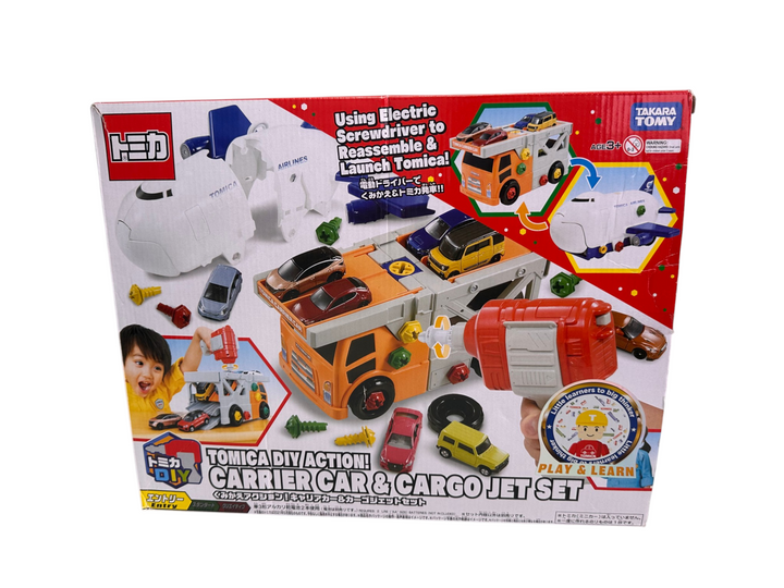 DIY Action! Carrier Car & Cargo Jet Set