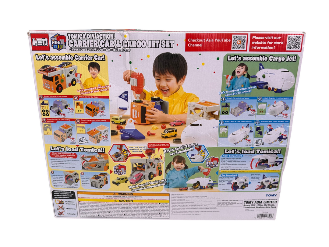 DIY Action! Carrier Car & Cargo Jet Set