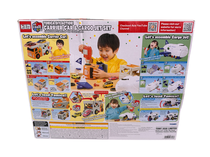 DIY Action! Carrier Car & Cargo Jet Set