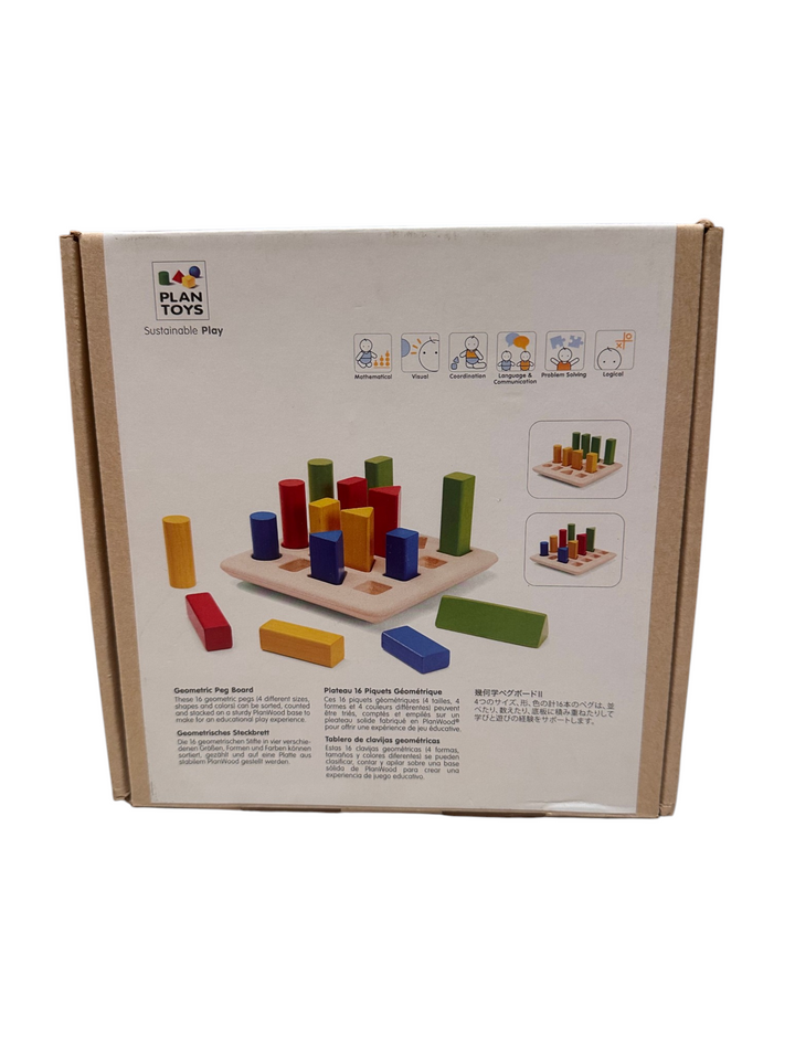 Geometric Peg Board 5125
