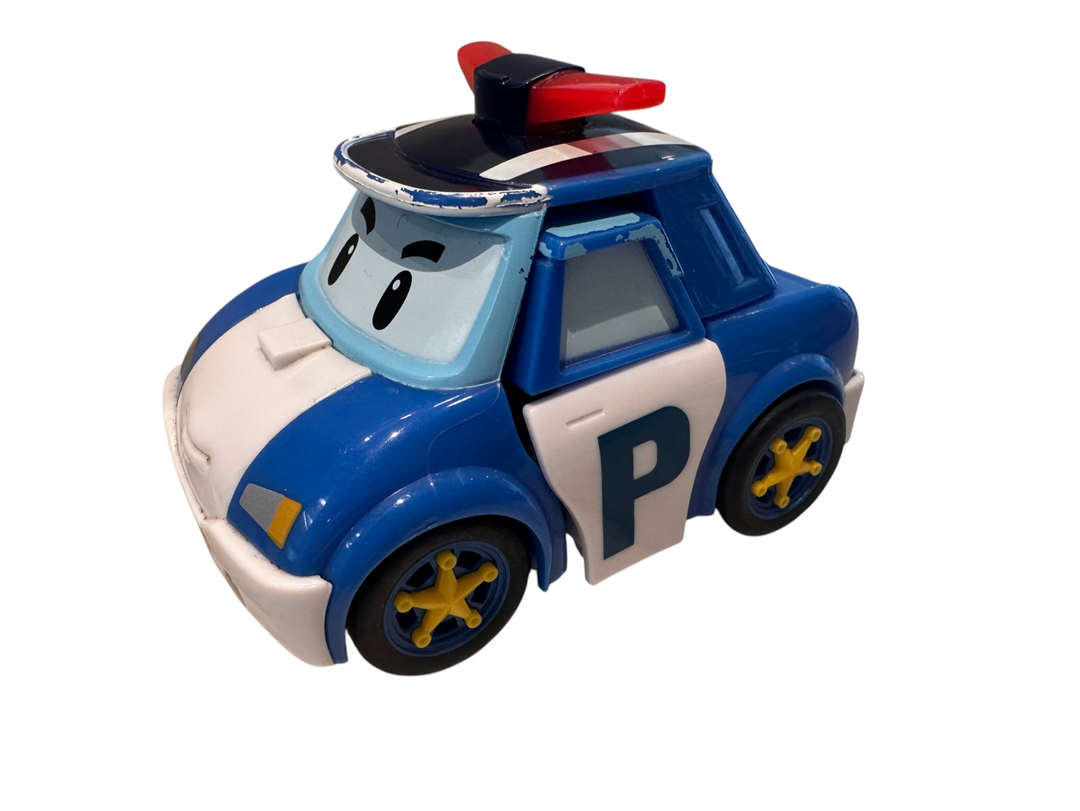 Robocar poli transforming car