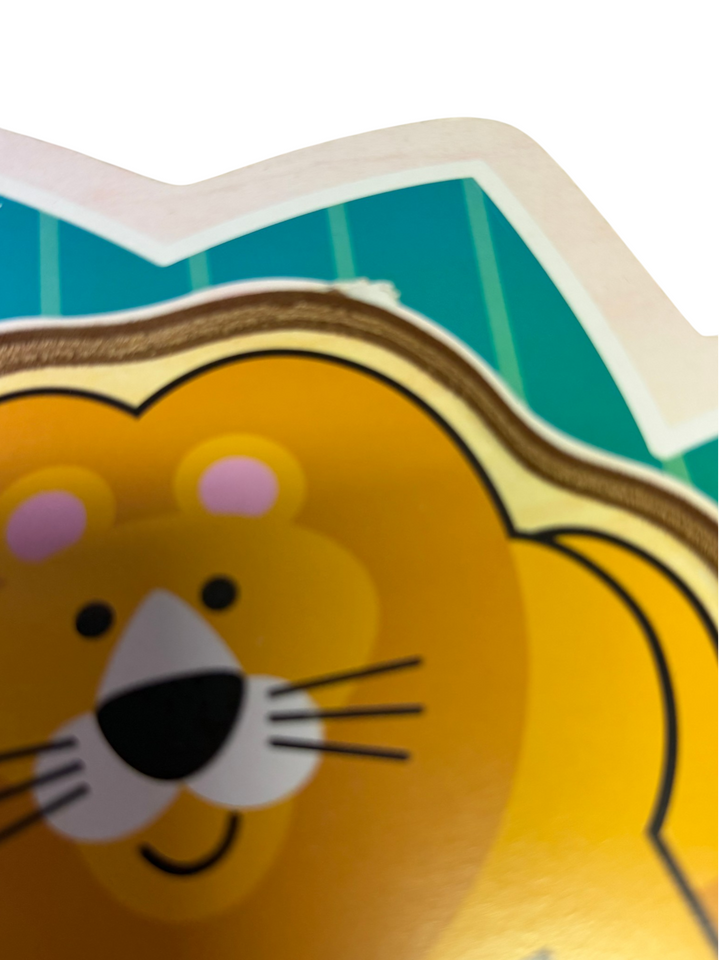 Jumbo Knob Puzzle - Jungle friends