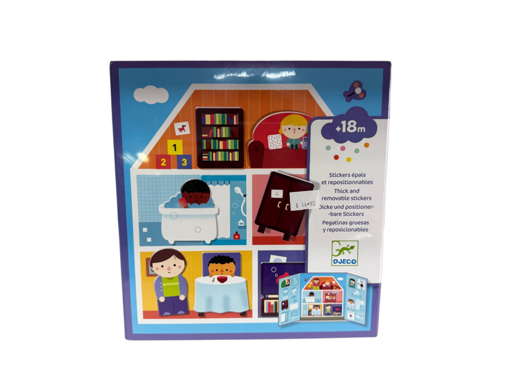 Thick and removable stickers - House