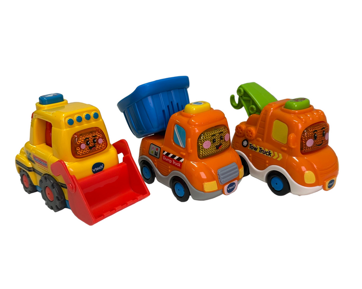 VTech Go! Go! Smart Wheels Construction Vehicle Pack