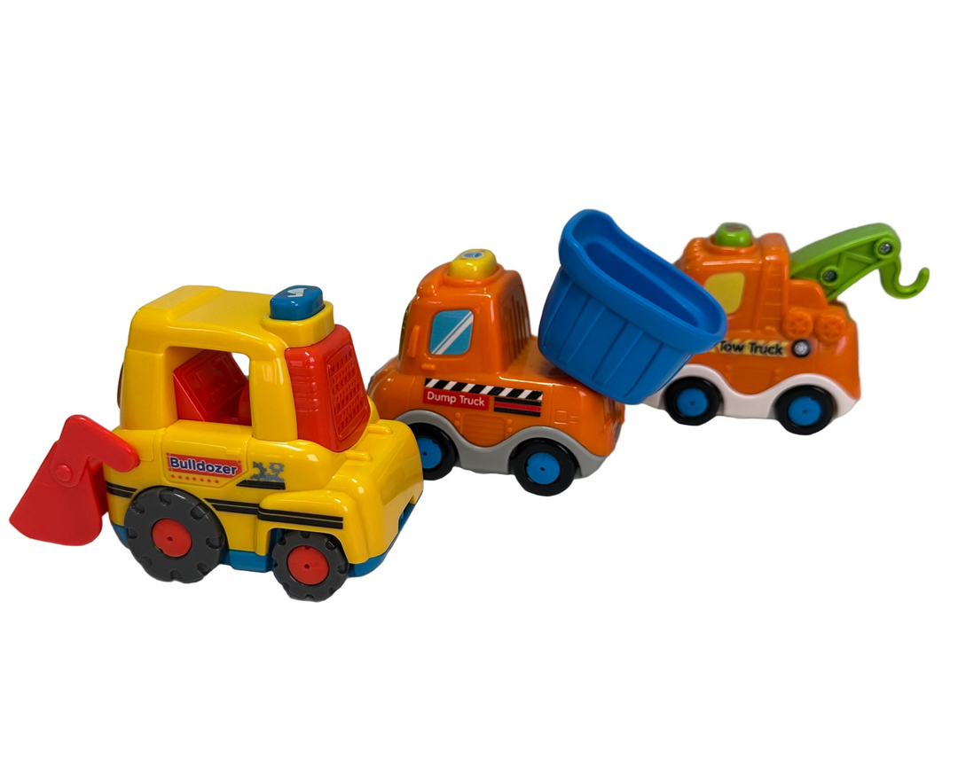 VTech Go! Go! Smart Wheels Construction Vehicle Pack