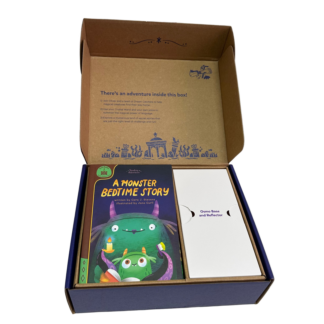 Reading Adventure - with Osmo Base and Reflector, Adventure Books and Crystal Wand