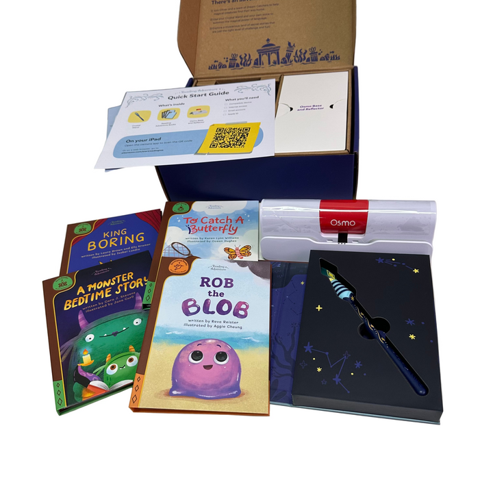 Reading Adventure - with Osmo Base and Reflector, Adventure Books and Crystal Wand