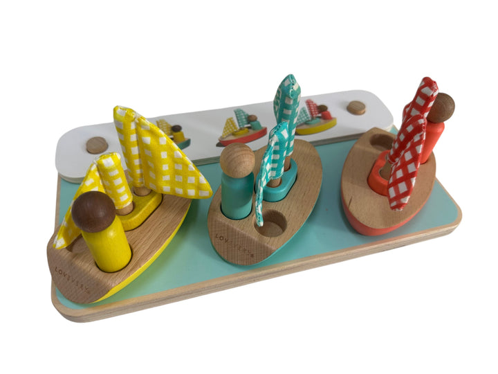 Pattern Match Boats & Cards Set (The Analyst Play Kit 46, 47, 48+ months)
