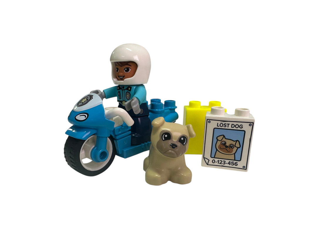 Rescue Police Motorcycle 10967 5pcs