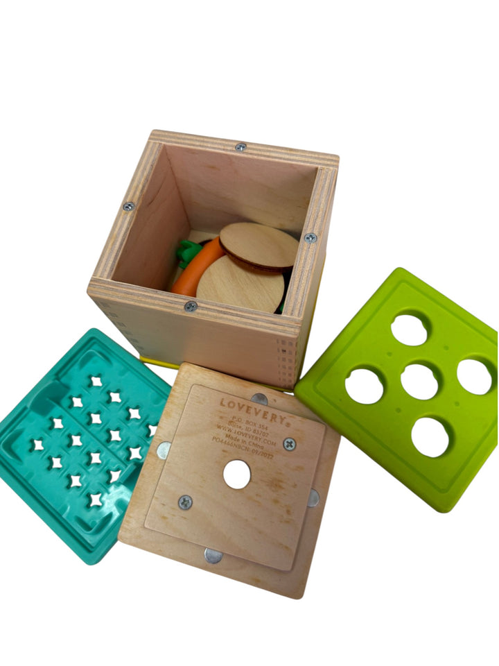 Wooden Coin Bank Set (The Babbler Play Kit 13, 14, 15+ months)