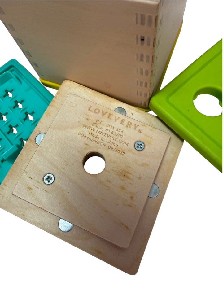 Wooden Coin Bank Set (The Babbler Play Kit 13, 14, 15+ months)