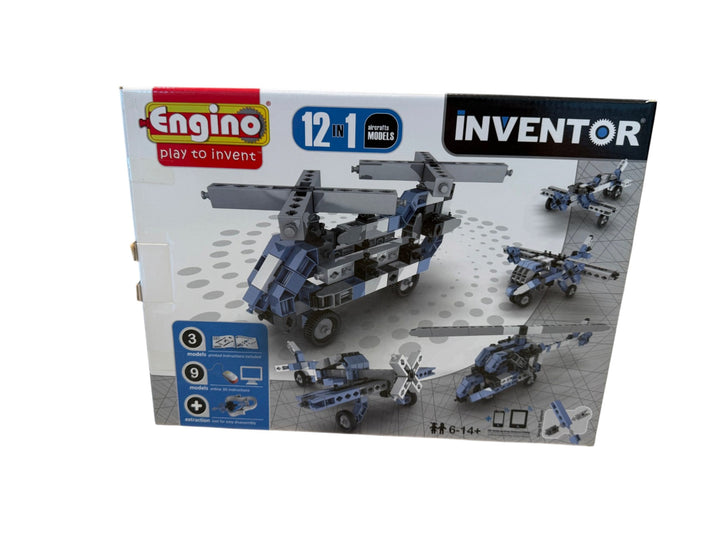 Engino Inventor 12-in-1 Aircraft Models
