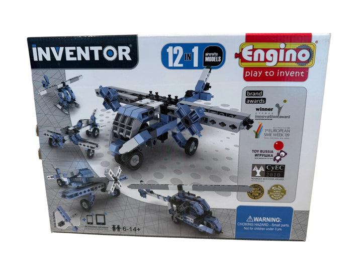 Engino Inventor 12-in-1 Aircraft Models