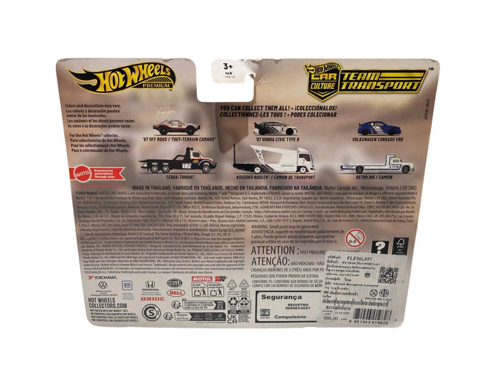 Hot Wheels Premium Car Culture Team Transport – Terra-Torque flatbed + Chevrolet Camaro off-road #680