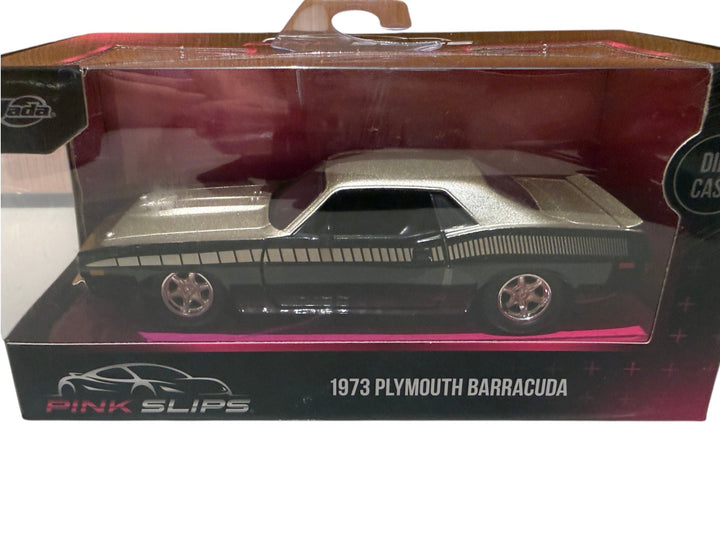 Pink Slips 1973 Plymouth Barracuda 1:32 die-cast