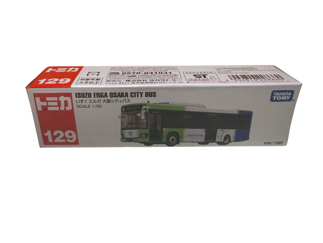 Tomica Long No.129 Isuzu Erga Osaka City Bus