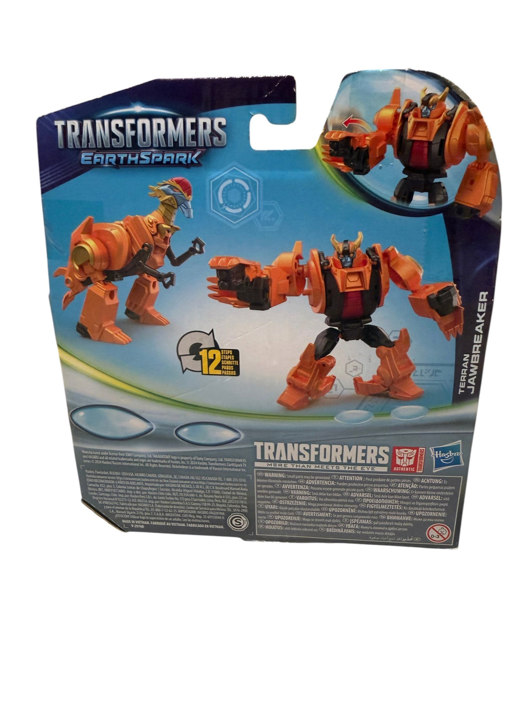 Transformers EarthSpark Warrior Class – Terran Jawbreaker